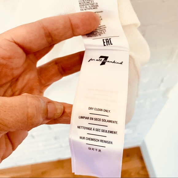 7 For All Mankind Linen & Wool Tank Top (S) - Picture 2 of 7